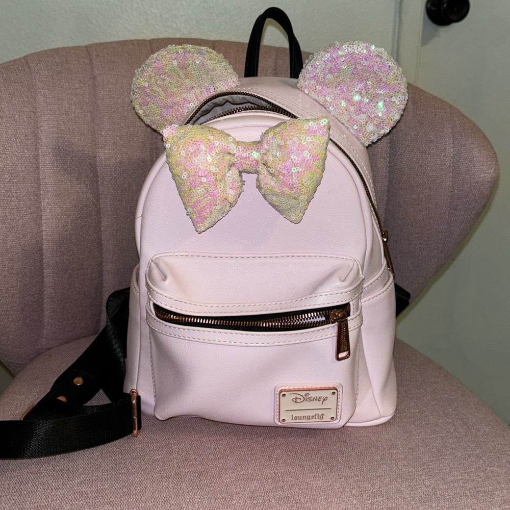Baby pink loungefly Bag